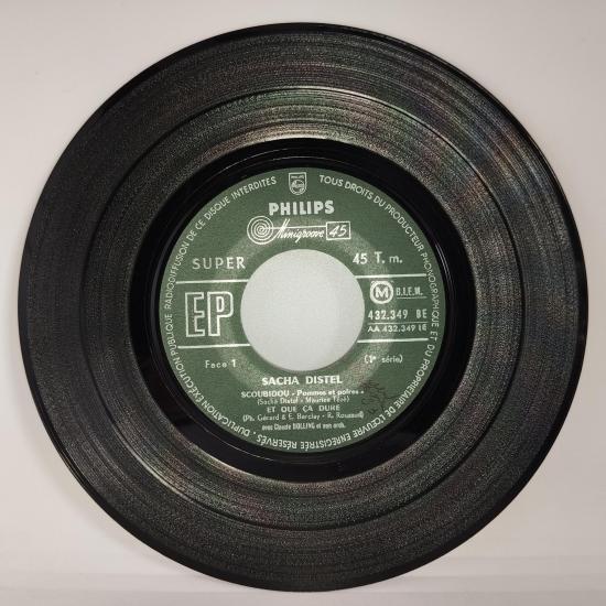 Sacha distel scoubidou pommes et poires single vinyle ep occasion 2