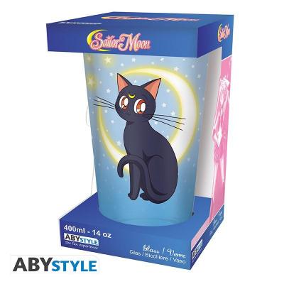 Sailor moon verre xxl 400 ml luna artemis