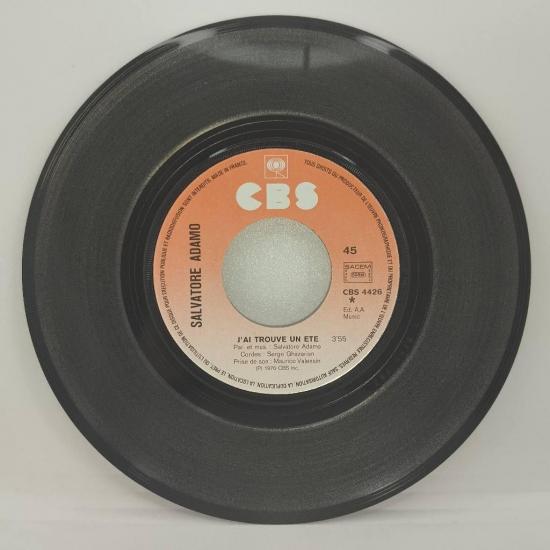 Salvatore adamo j ai trouve un ete single vinyle 45t occasion 2