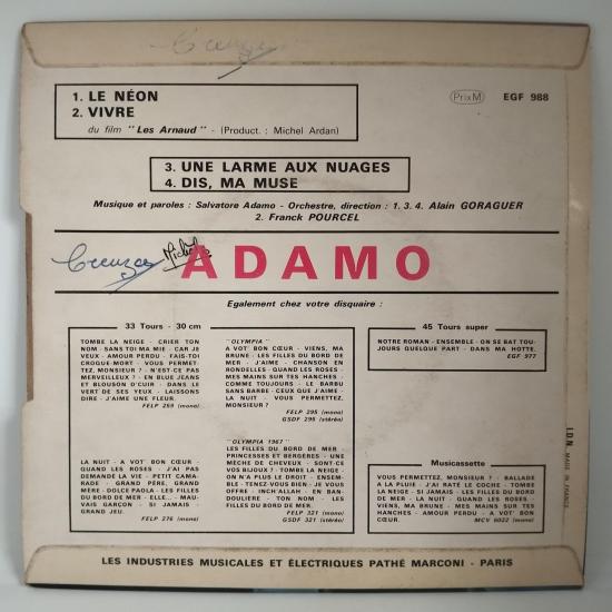 Salvatore adamo le neon single vinyle ep occasion 1