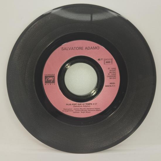 Salvatore adamo plus fort que le temps single vinyle 45t occasion 2