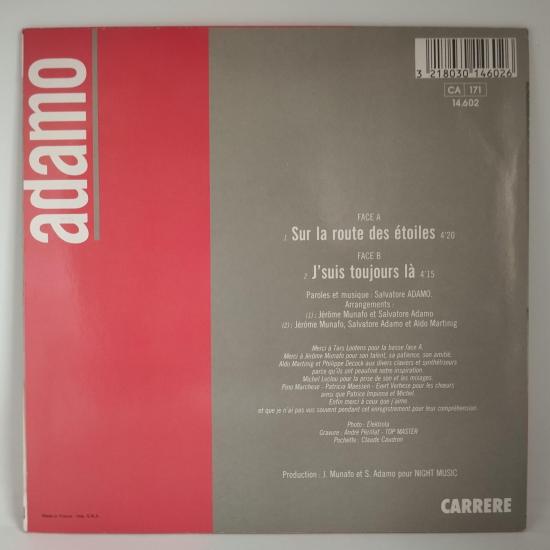 Salvatore adamo sur la route des etoiles single vinyle 45t occasion 1