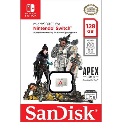 Sandisk microsdxc 128 gb nintendo switch apex edition