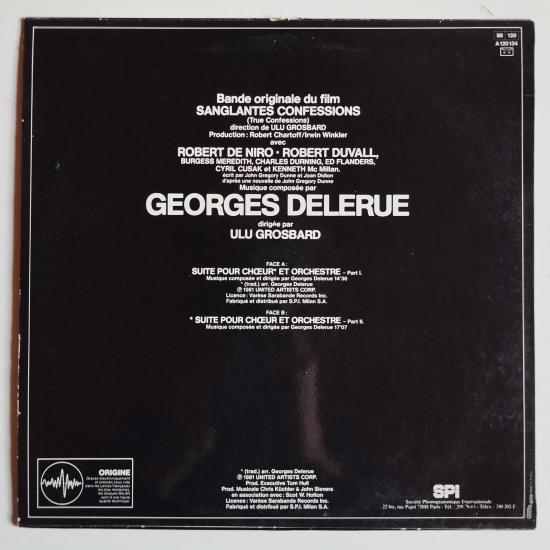 Sanglantes confessions original soundtrack album vinyle occasion 1