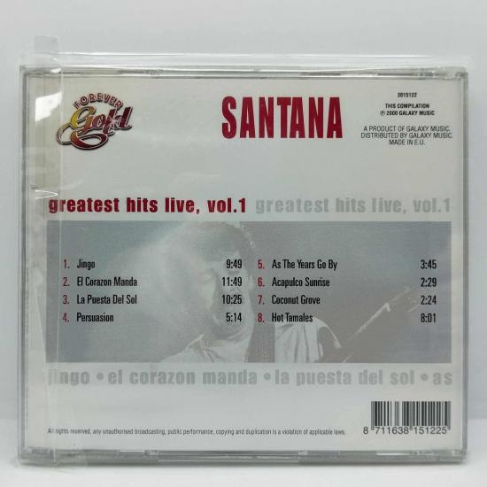 Santana greatest hits live vol 1 album cd occasion 1