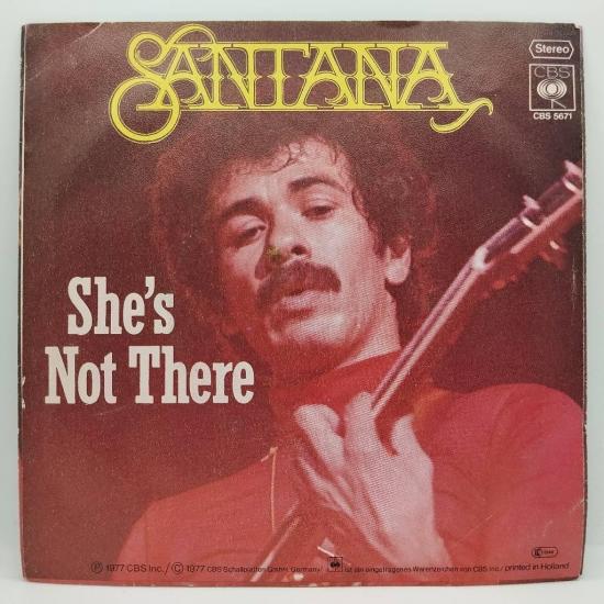 Santana she s not there single vinyle 45t occasion 1