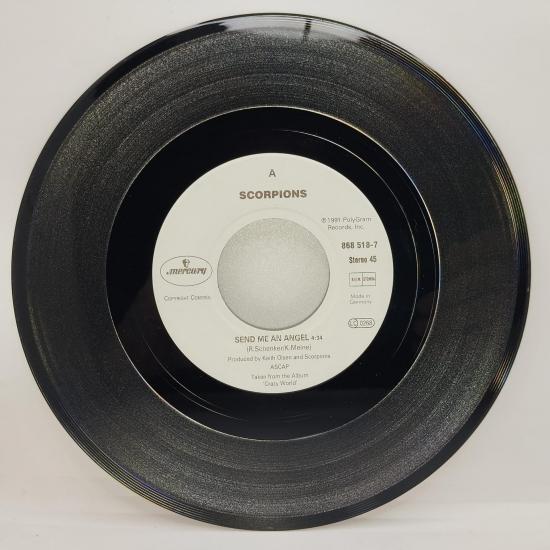 Scorpions send me an angel single vinyle 45t occasion 1