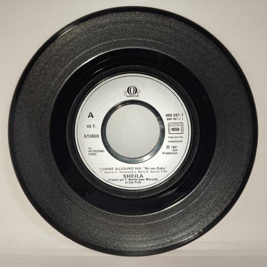 Sheila comme aujourd hui single vinyle 45t occasion 2