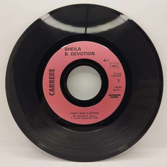 Sheila i don t need a doctor single vinyle 45t occasion 2