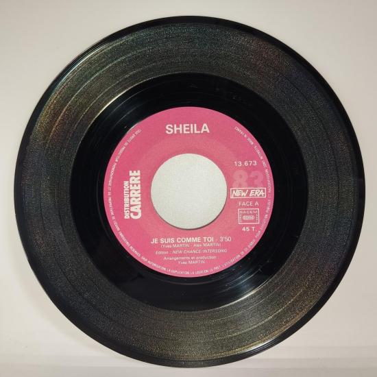 Sheila je suis comme toi single vinyle 45t occasion 2