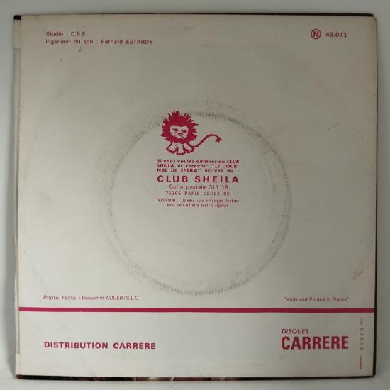 Sheila tu es le soleil single vinyle 45t occasion 1
