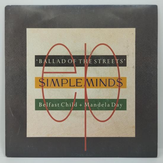 Simple minds ballad of the streets single vinyle 45t occasion