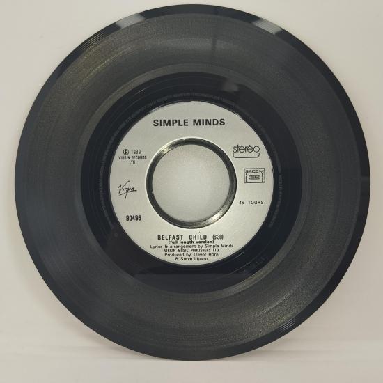 Simple minds ballad of the streets single vinyle 45t occasion 2
