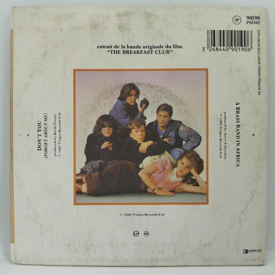 Simple minds don t you forget about me single vinyle 45t occasion 1