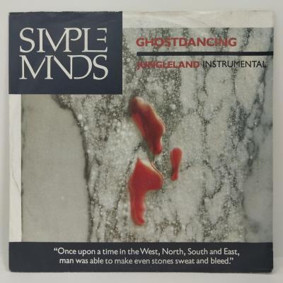 Simple minds ghostdancing single vinyle 45t occasion