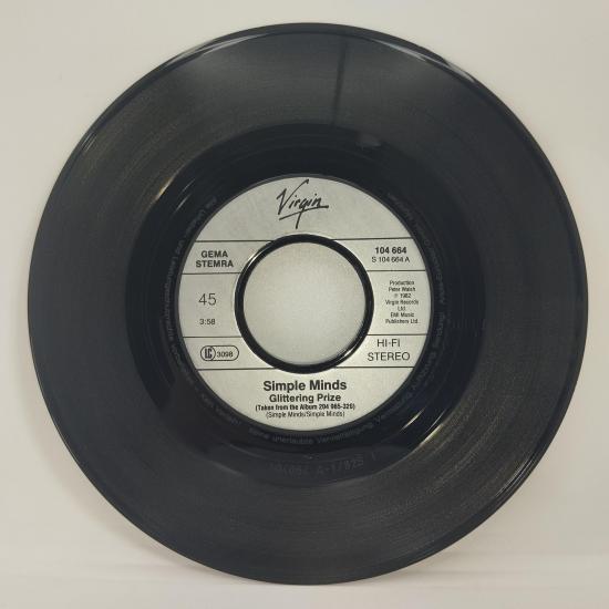 Simple minds glittering prize single vinyle 45t occasion 2