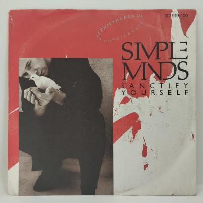 Simple minds sanctify yourself single vinyle 45t occasion