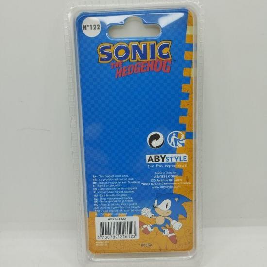 Sonic porte cles pvc sonic run 3
