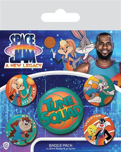 Space jam 2 squad pack de 5 badges