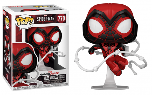 Spider man bobble head pop n 770 crimson cowl suit 1