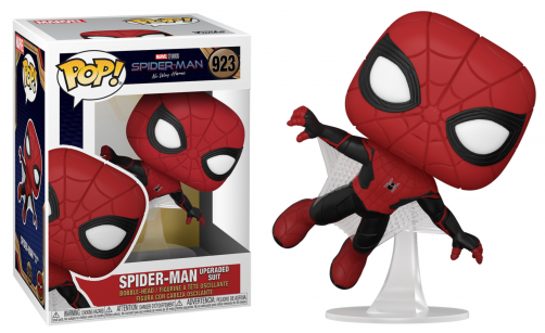 Spider man bobble head pop n 923 spider man upgraded suit