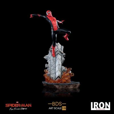Spider man far from home bds art scale deluxe spider man 30cm