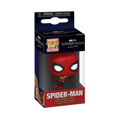 Spider man no way home pocket pop keychains leaping sm1