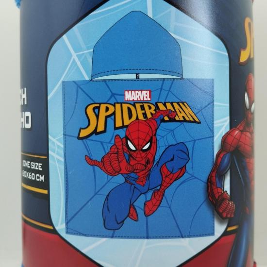 Spiderman poncho coton marvel 60x60cm 2