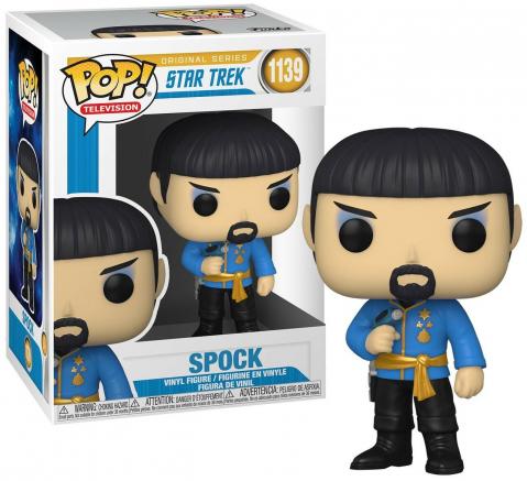 Star trek bobble head pop n 1139 spock mirror mirror out fit