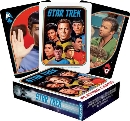 Star trek serie originale jeu de cartes