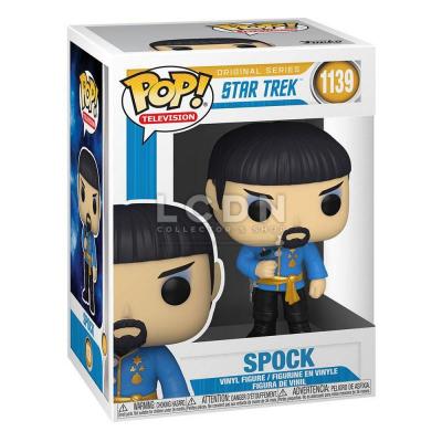 Star trek the original series pop television spock mirror mirror outfit vinyl figure 10cm n1139