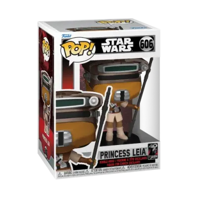 Star wars 6 40eme anniversaire pop n 606 leia boushh