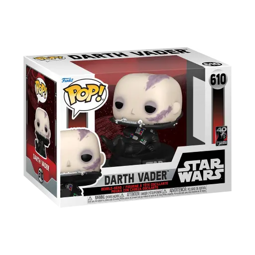 Star wars 6 40eme anniversaire pop n 610 dark vador demasque