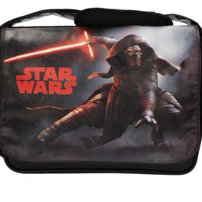 Star wars 7 messenger bag w flap kylo lightsaber