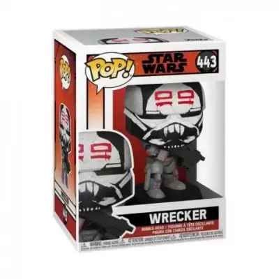 Star wars bad batch bobble head pop n 443 wrecker