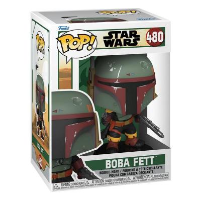 Star wars bobble head pop n 480 book of boba fett boba fett