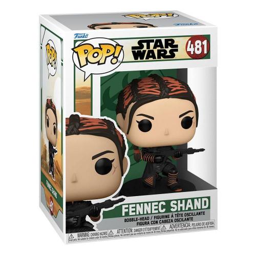 Star wars bobble head pop n 481 book of boba fett fennec shand