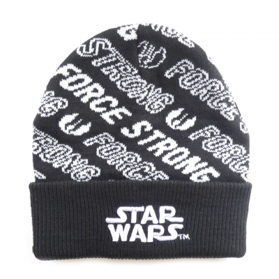 Star wars bonnet noir force repeat
