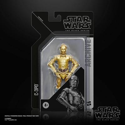Star wars c 3po figurine black series archive 15cm