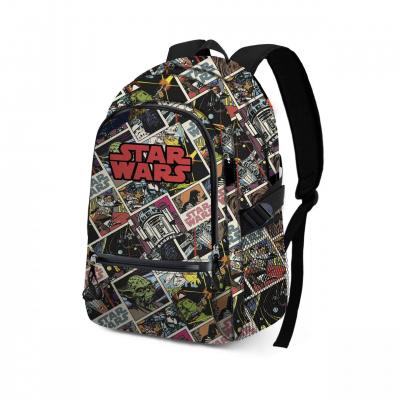 Star wars fan sac a dos 2 poches avant 31x18x44 comics