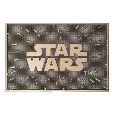 Star wars logo paillasson caoutchouc 40x60cm 1