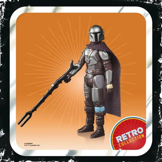 Star wars mandalorian beskar retro series 10cm 3