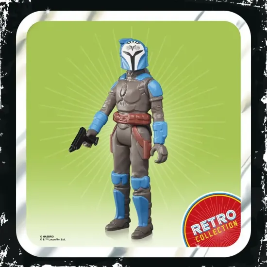 Star wars mandalorian bo katan retro series 10cm 3