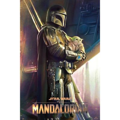 Star wars mandalorioan clan of two poster 61x91cm