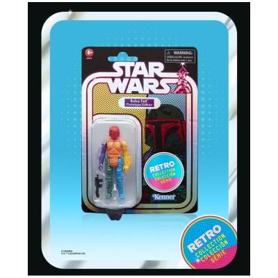Star wars multi colored boba fett figurine hasbro 1