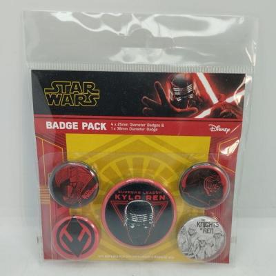 Star wars pack 5 badges
