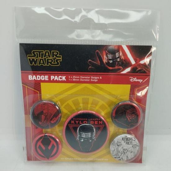 Star wars pack 5 badges
