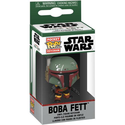 Star wars pocket pop keychains book of boba fett boba fett