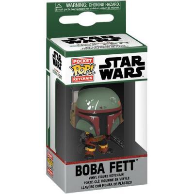 Star wars pocket pop keychains book of boba fett boba fett