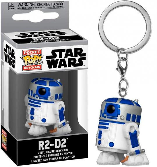 Star wars pocket pop keychains r2 d2 4cm